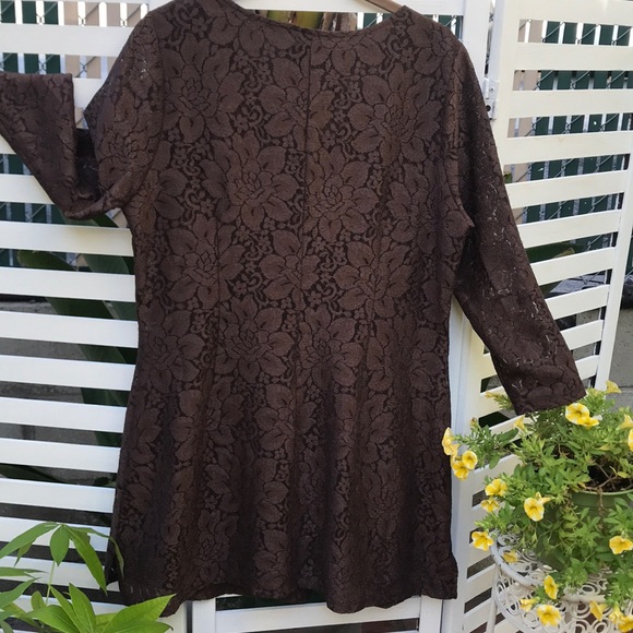 LOUIS DEL’OLIO Lace tunic - Picture 10 of 10